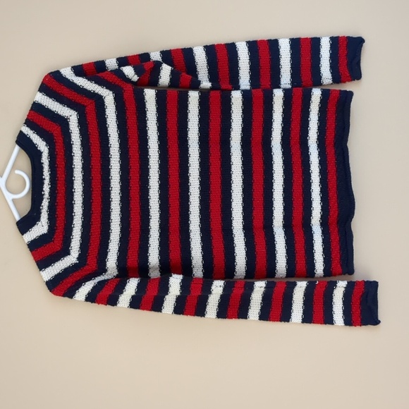 Small Joe Boxer Red White And Blue Striped Sweater 4th Of July Patriotic - Picture 9 of 13